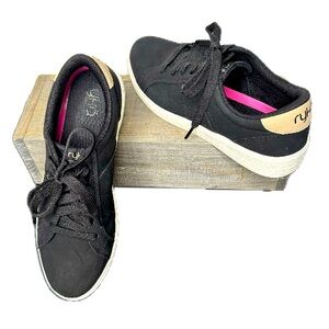 BOGO💥 Ryka Black Suede Sneakers Tennis Shoes sz 9.5